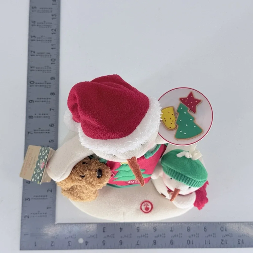 Hallmark Jingle Pals Time for Cookies 2015 Snowman Plush Animated Music‎ NWT